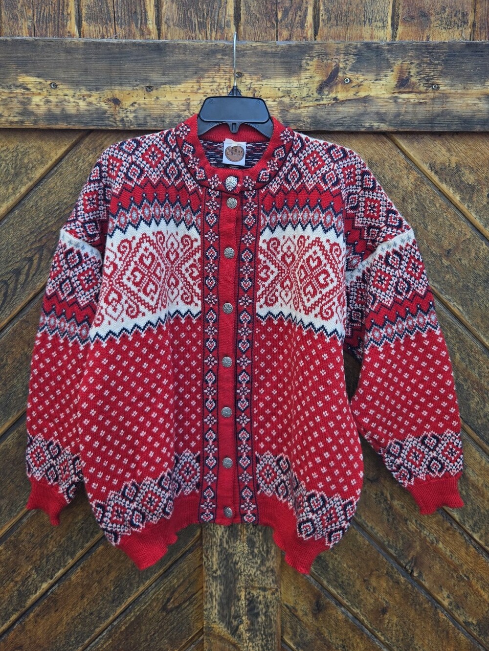 Selbu Tradition Authentic Norwegian Knit Vintage Sweater